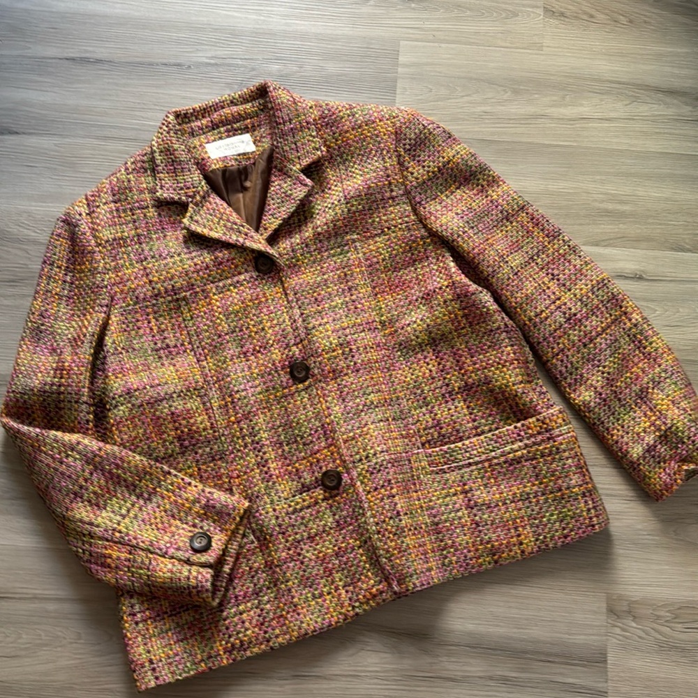 Tweed woman blazer/jacket